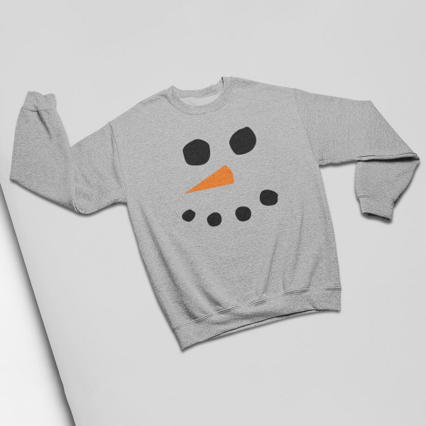 Sweatshirt für Kinder "Schneemann" (ohne Kapuze) Sweatshirt für Kinder "Schneemann" (ohne Kapuze)