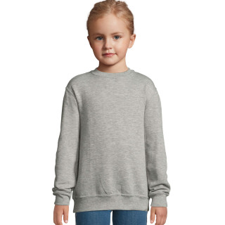 Kinder-Sweatshirt (ohne Kapuze) ohne Aufdruck