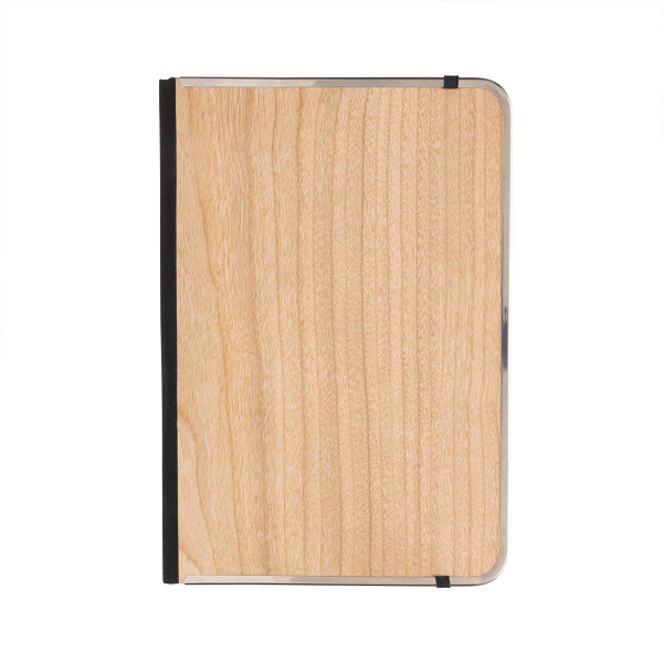 Notizbuch im A5-Format mit Holzeinband "Best Teacher Notes"