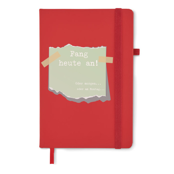 A5 Notizbuch "Beginne heute" A5 Notizbuch "Beginne heute"