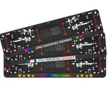 Autokennzeichenrahmen mit Ihrem Design