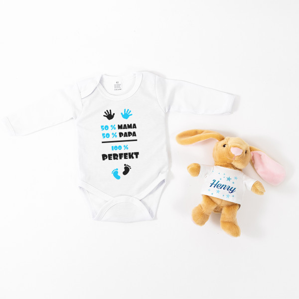 Baby-Geschenkset „100 % perfekter Junge“