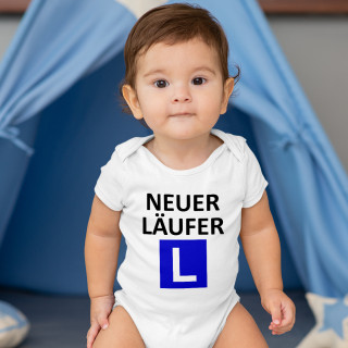 Baby-Strampler "Neuer Läufer"