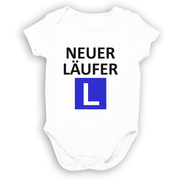 Baby-Strampler "Neuer Läufer"
