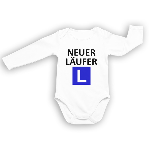 Baby-Strampler "Neuer Läufer"