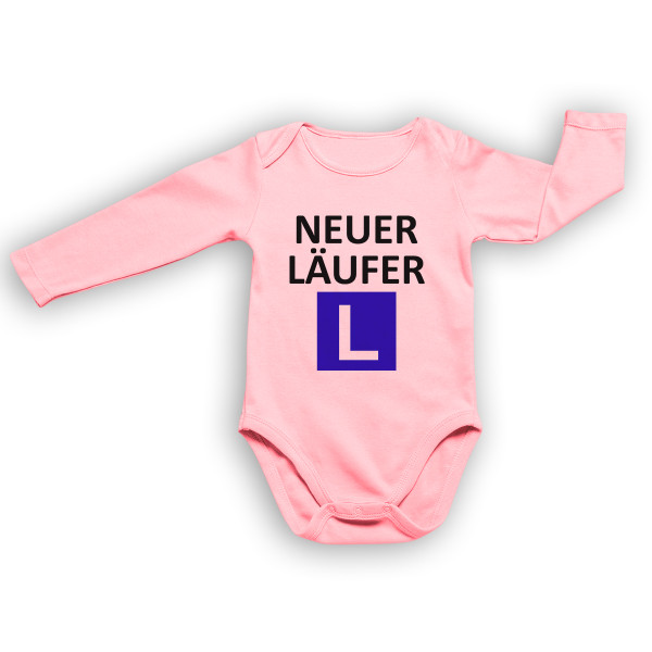 Baby-Strampler "Neuer Läufer"