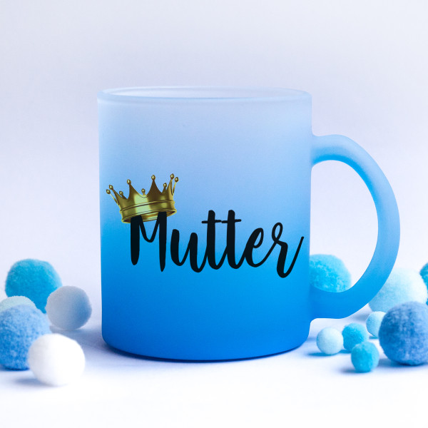 Becher aus Milchglas "Mutter" Becher aus Milchglas "Mutter"