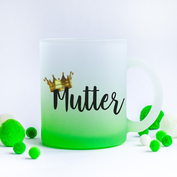 Becher aus Milchglas "Mutter" Becher aus Milchglas "Mutter"