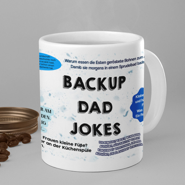 Becher "Backup-Dad Jokes"
