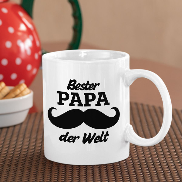 Becher "Bester Papa der Welt" Becher "Bester Papa der Welt"