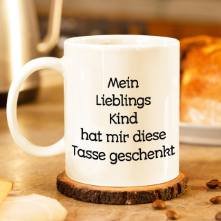 Becher "Bevorzugtes Kind" Becher "Bevorzugtes Kind"