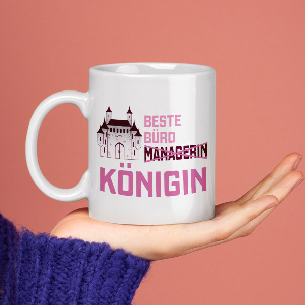 Becher "Bürokönigin"