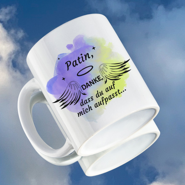 Becher "Danke an die Patin"