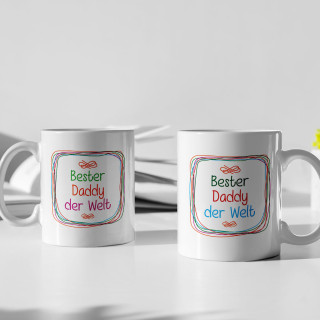 Becher "Der beste Daddy der Welt"