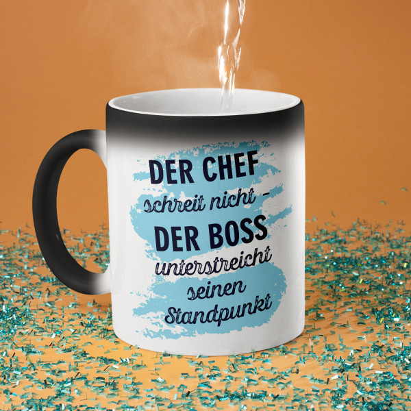 Becher "Der Boss betont seinen Standpunkt"