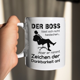 Becher "Der Boss lässt sich nicht bestechen"