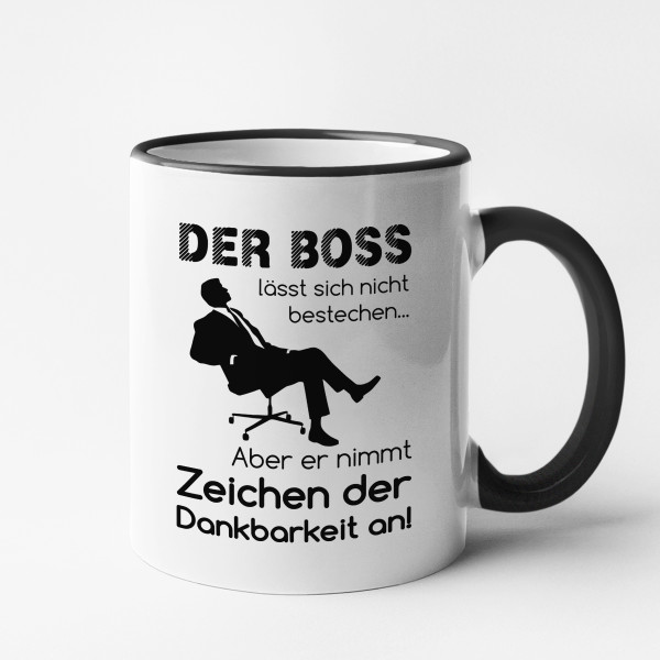 Becher "Der Boss lässt sich nicht bestechen"