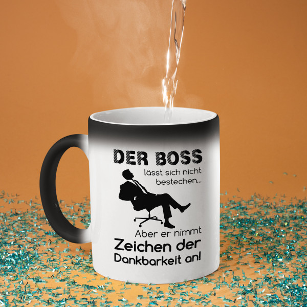 Becher "Der Boss lässt sich nicht bestechen"