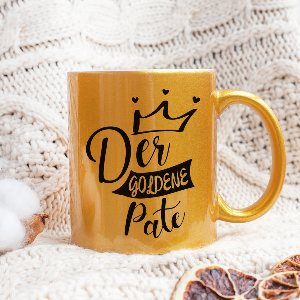 Becher "Der goldene Pate"