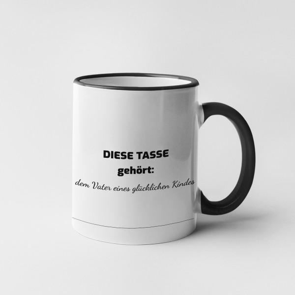 Becher "Der Vater eines glücklichen Kindes" Becher "Der Vater eines glücklichen Kindes"