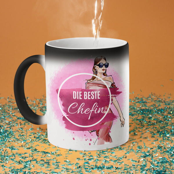 Becher "Die beste Chefin" Becher "Die beste Chefin"