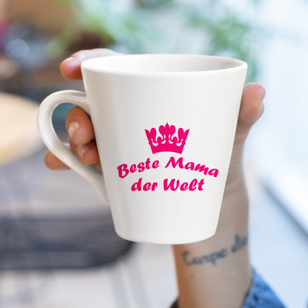 Becher "Die beste Mama der Welt" Becher "Die beste Mama der Welt"