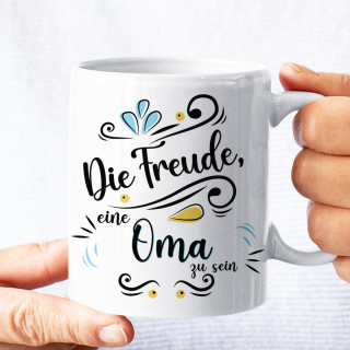 Becher "Die Freude, eine Oma zu sein"