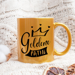 Becher "Die goldene Patin"