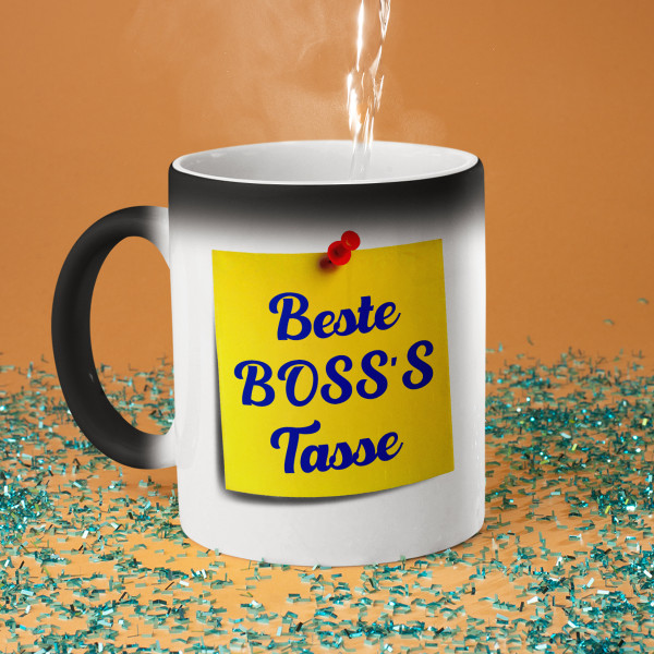 Becher "Die Tasse des besten Chefs"