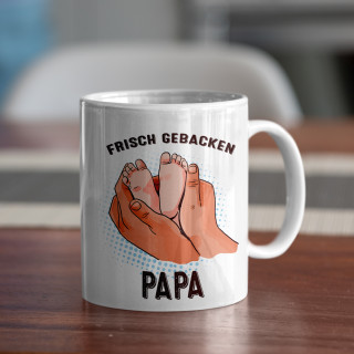 Becher "Frisch gebackener Papa" Becher "Frisch gebackener Papa"
