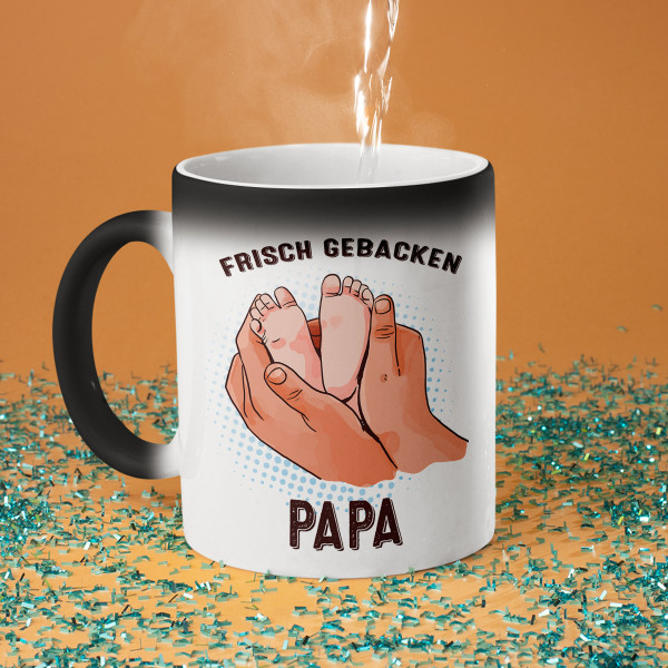 Becher "Frisch gebackener Papa" Becher "Frisch gebackener Papa"