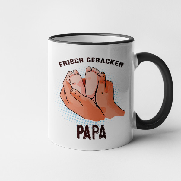 Becher "Frisch gebackener Papa" Becher "Frisch gebackener Papa"