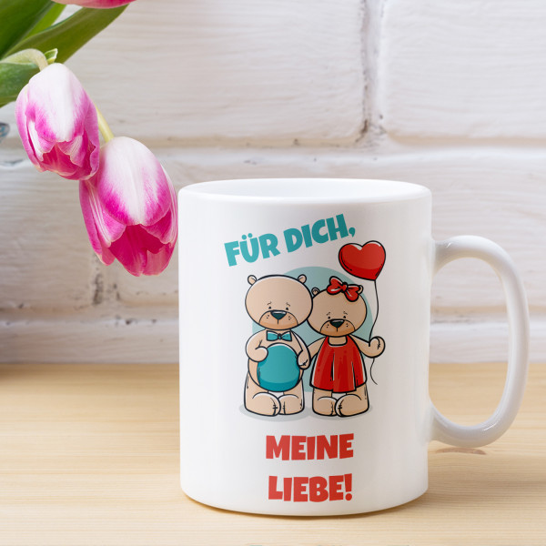 Becher "Für dich, mein Schatz"