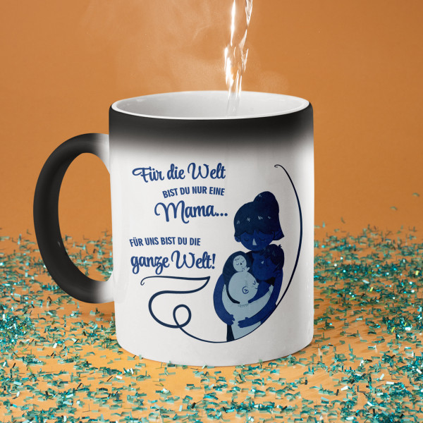 Becher "FÜR UNS BIST DU DIE GANZE WEDE!"