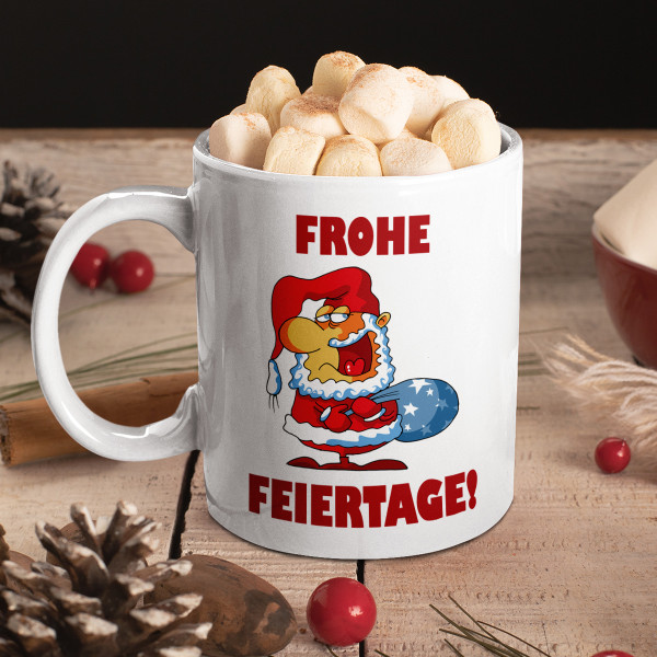 Becher "Glückliche Ferien"