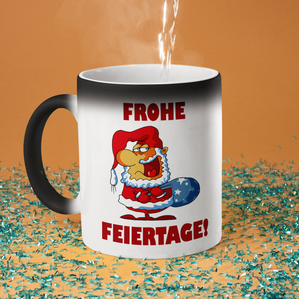 Becher "Glückliche Ferien"