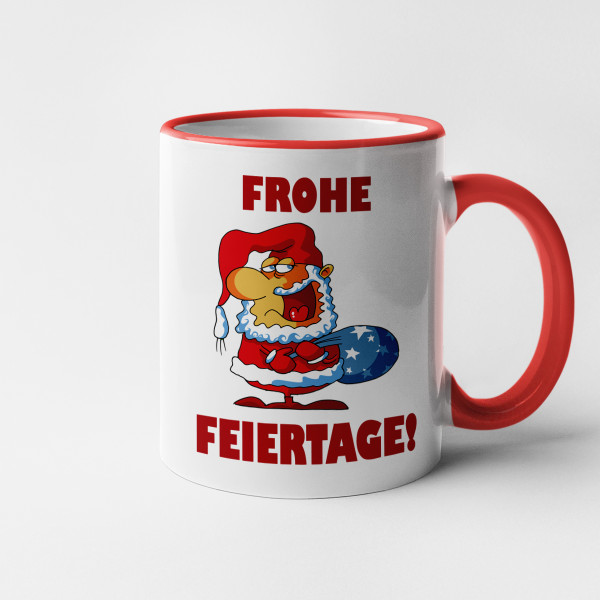 Becher "Glückliche Ferien"