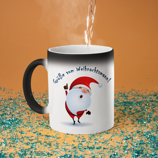 Becher "Grüße vom Weihnachtsmann" Becher "Grüße vom Weihnachtsmann"