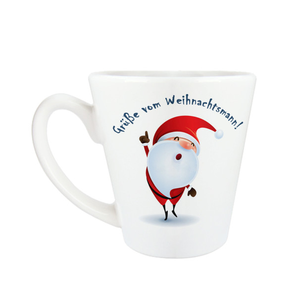 Becher "Grüße vom Weihnachtsmann" Becher "Grüße vom Weihnachtsmann"