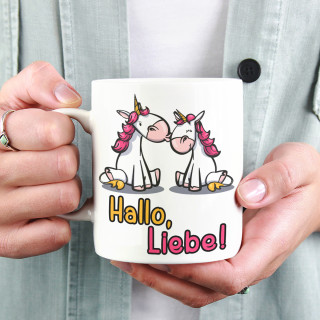 Becher "Hallo, Liebe!"