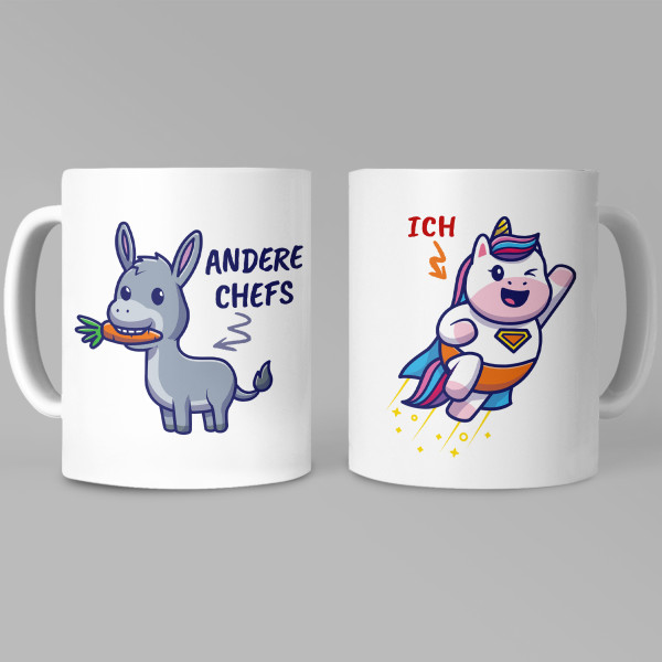 Becher "Ich bin der beste Chef"