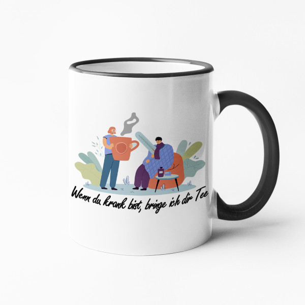 Becher "Ich bringe dir Tee"