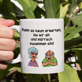 Becher "Ich kann's kaum erwarten"