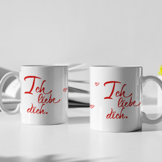 Becher "Ich liebe dich"