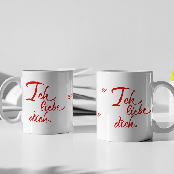 Becher "Ich liebe dich"