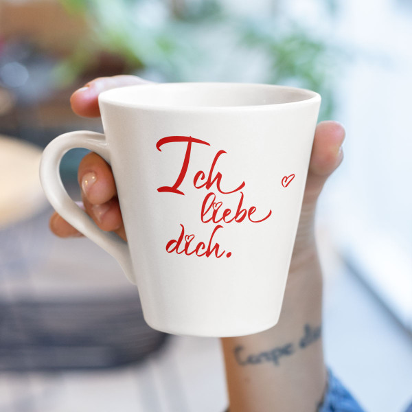 Becher "Ich liebe dich"