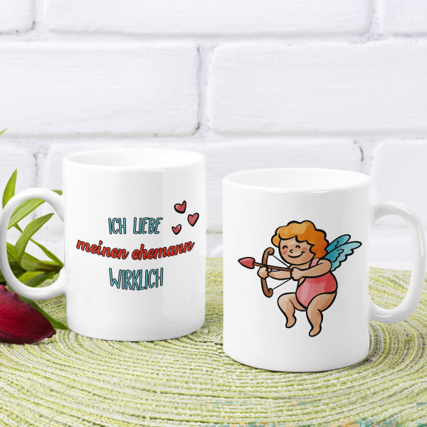 Becher "Ich liebe meinen Mann"