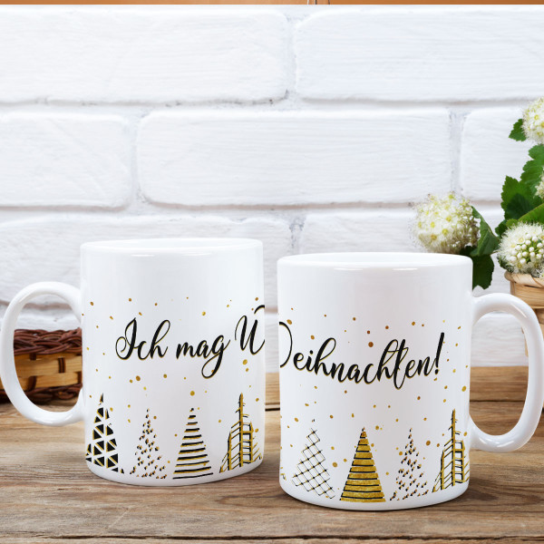Becher "Ich mag Weihnachten"