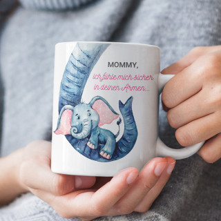 Becher "In Mamas Armen"