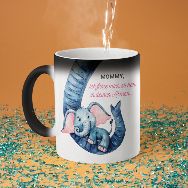 Becher "In Mamas Armen"